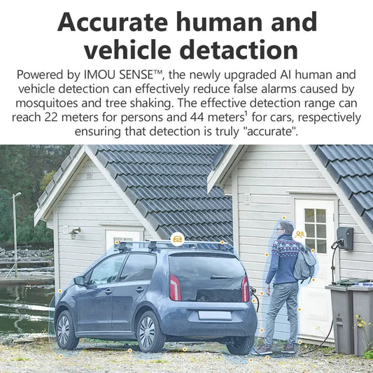 Caméra de Surveillance Wi-Fi IMOU Bulb Cam 3MP/5MP – Détection IA Humain/Véhicule – Vision Nocturne Couleur – E27 Ma boutique