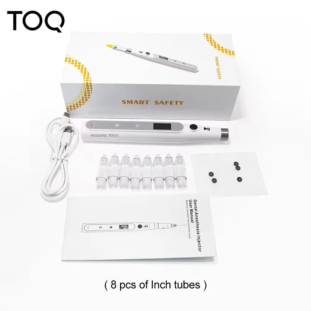 Injecteur Anesthésie Dentaire Sans Fil LCD – 3 Vitesses, Rétro-Aspiration, Indolore