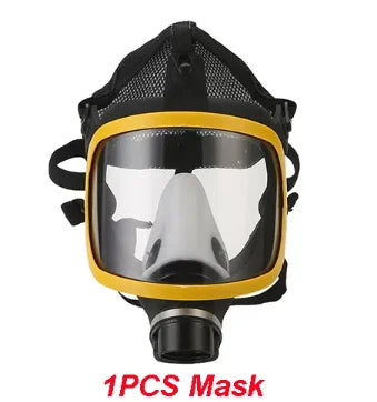 Masque Respiratoire Intégral Silicone – Filtres 3# 4# 7# – Peinture Pesticides Gaz