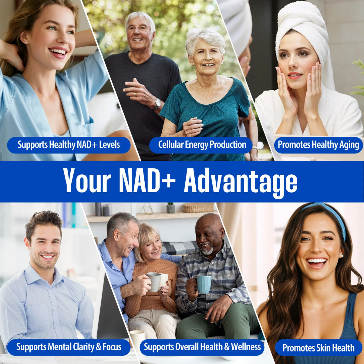 NAD+ – Complément alimentaire en 90 gélules