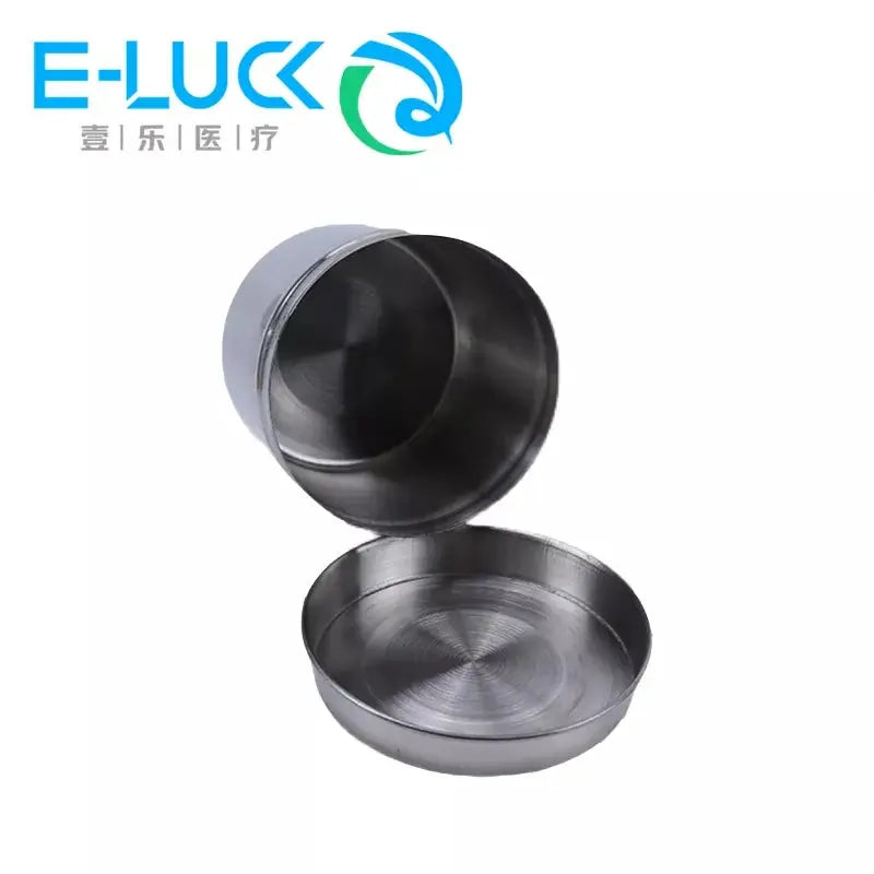 1 pcs Boîte en Acier Inoxydable pour Coton Dentaire Ma boutique