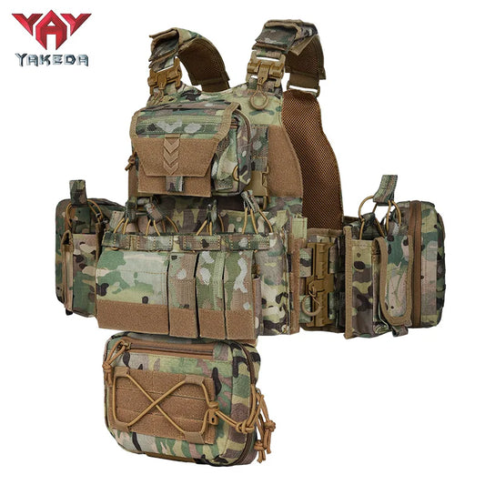 Porte-plaque tactique YAKEDA VT-8833 avec système MOLLE