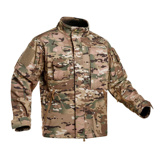 Veste softshell tactique imperméable coupe-vent