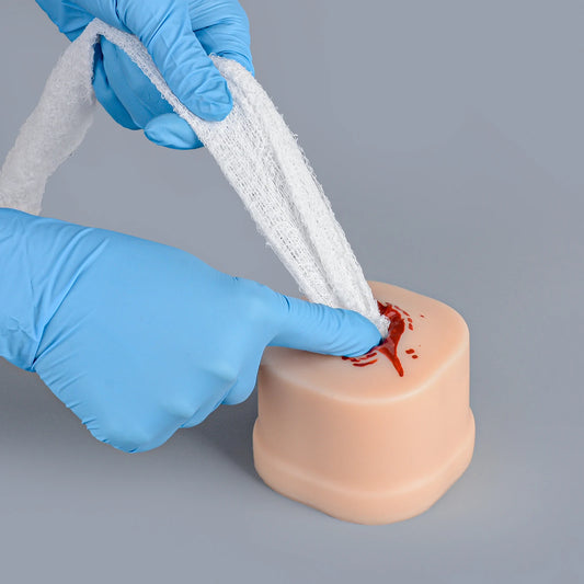 Simulateur de Plaie – Kit Formation Contrôle Hémorragie & Pansement Compressif (Stop the Bleed)