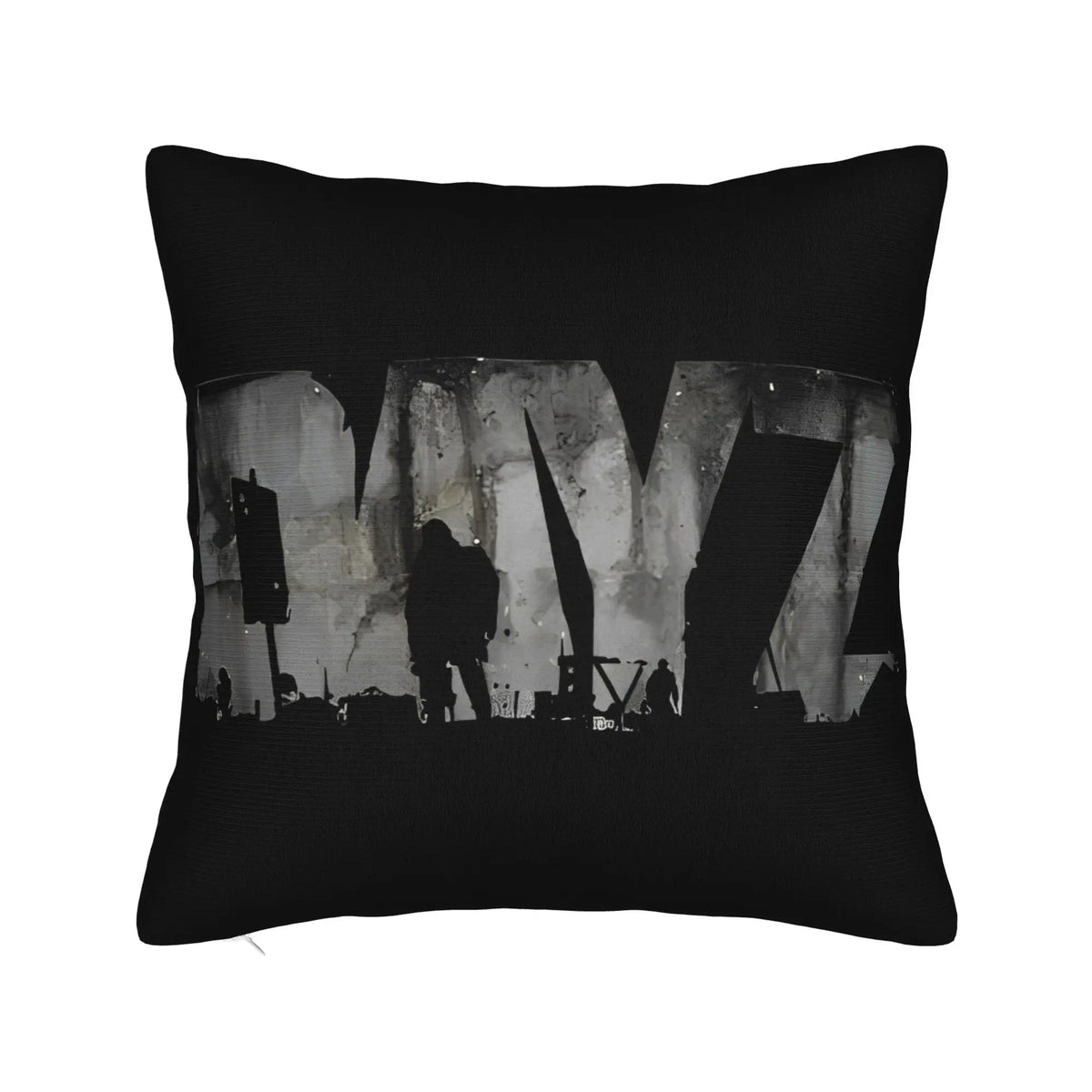 Housse de Coussin DayZ « One Bullet and a Dream » – Taie d’Oreiller Gaming Polyester Zippée | 30x30 à 50x50 cm | Cadeau Gamer