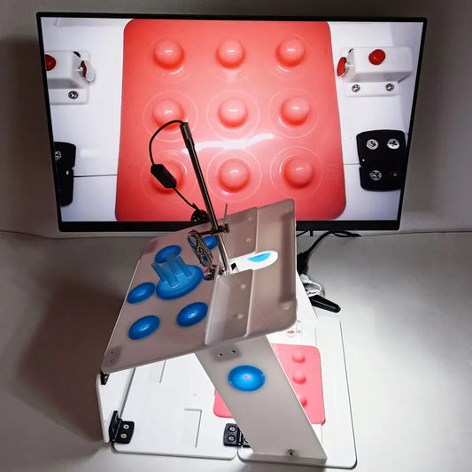 Boîte d'Entraînement Laparoscopique 0°/30° | 11 Modules | Caméra HD 1080P | Simulateur Chirurgical
