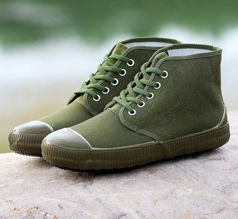 Chaussures en toile basses femme