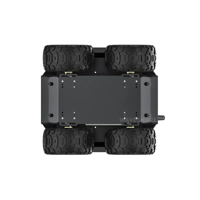 WAVE ROVER — Châssis Robot 4WD ESP32 en Aluminium — Raspberry Pi / Jetson Nano — Police, Déminage, Sauvetage & R&D - BLACKBEARD OUTDOOR INDUSTRIES