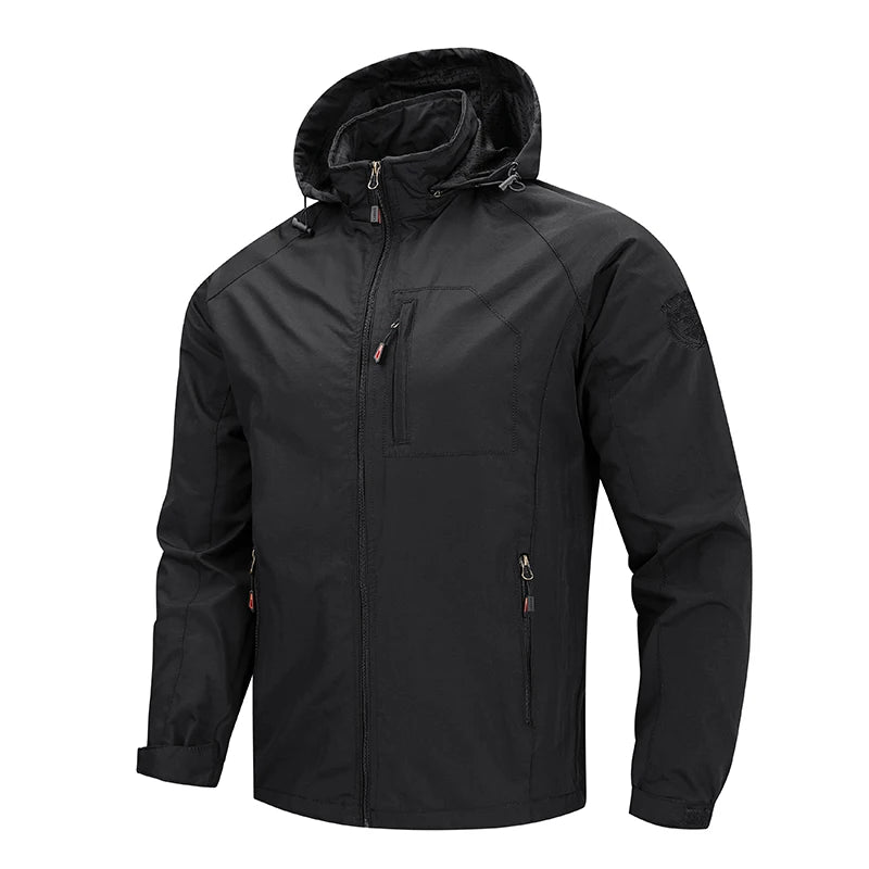 Veste de Randonnée Imperméable pour Homme - Pratique et Stylée pour le Printemps et l'Automne BLACKBEARD OUTDOOR INDUSTRIES