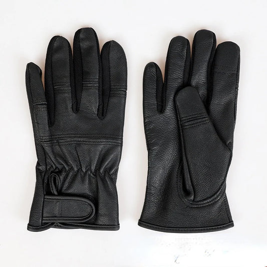 Gants Moto Cuir de Mouton Tactiles — Protection & Confort - BLACKBEARD OUTDOOR INDUSTRIES