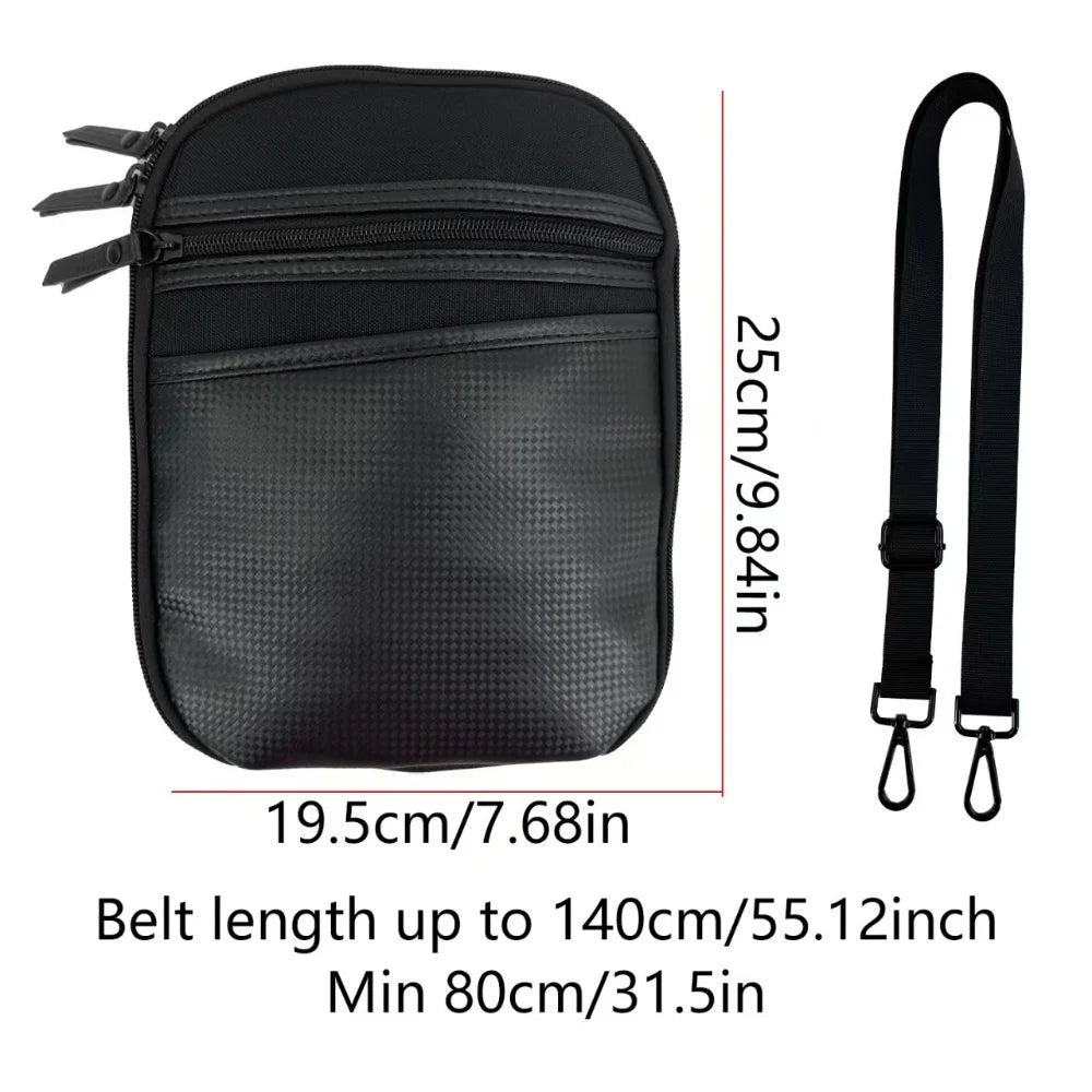 Sacoche avec holster tactique dissimulé pour pistolet — EDC bandoulière/ceinture en nylon 1000D étanche, multi-poches - BLACKBEARD OUTDOOR INDUSTRIES