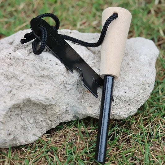 Allume-Feu Silex Magnésium – Kit Survie Camping Bushcraft