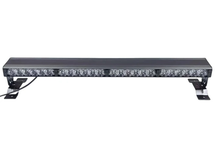 Gyrophare police LED 61 cm, rampe 12/24 V