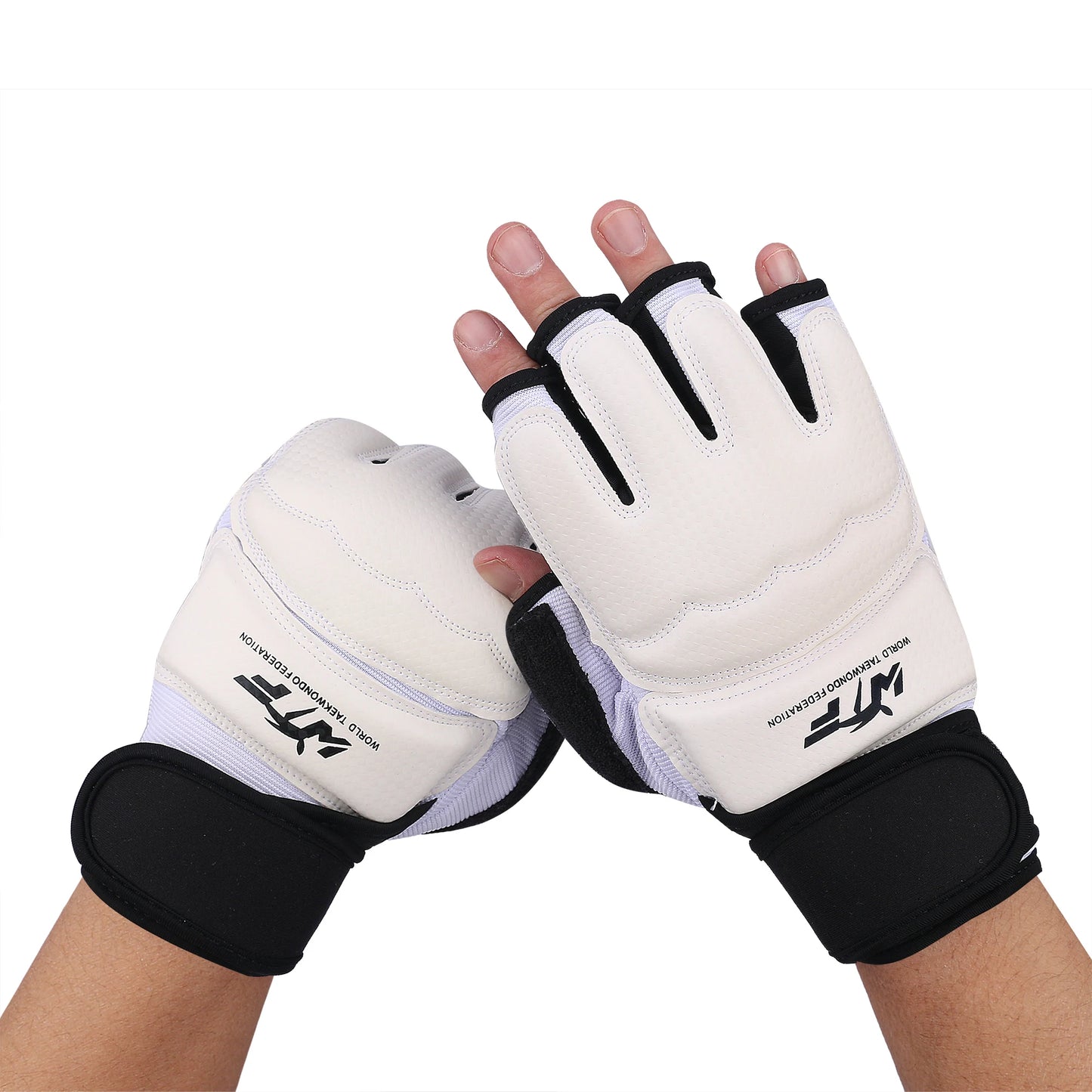 Gants de Boxe Demi-Doigts – MMA / Sanda / Taekwondo / Karaté – Cuir PU – Adulte & Enfant - BLACKBEARD OUTDOOR INDUSTRIES
