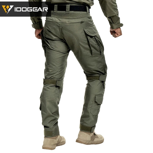 pantalon tactique idogear g5 coupe 3d ergonomique profil