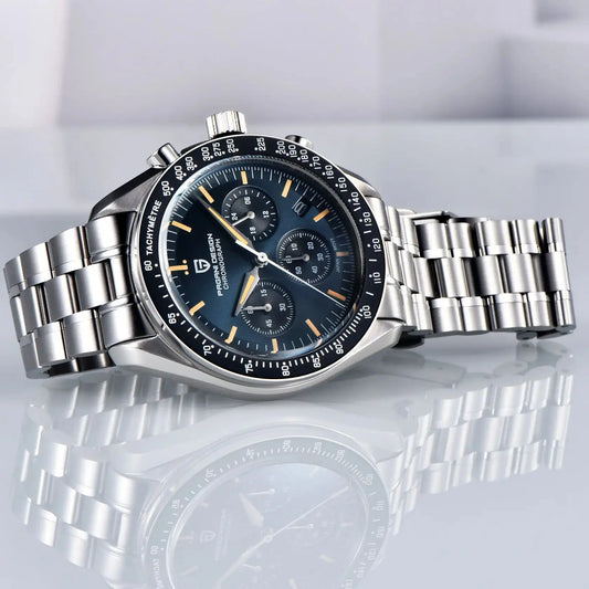 PAGANI DESIGN PD-1701 Moonwatch 2025 – Hommage à la CK2998 – Montre Homme Quartz Chronographe de Luxe - BLACKBEARD OUTDOOR INDUSTRIES