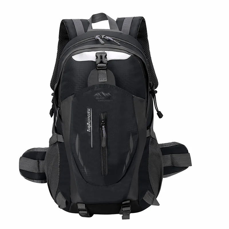 Sac à Dos Tactique Nylon Imperméable 30-40L – Dos Rembourré, Sangle Poitrine | Randonnée, Camping, Trekking, Militaire