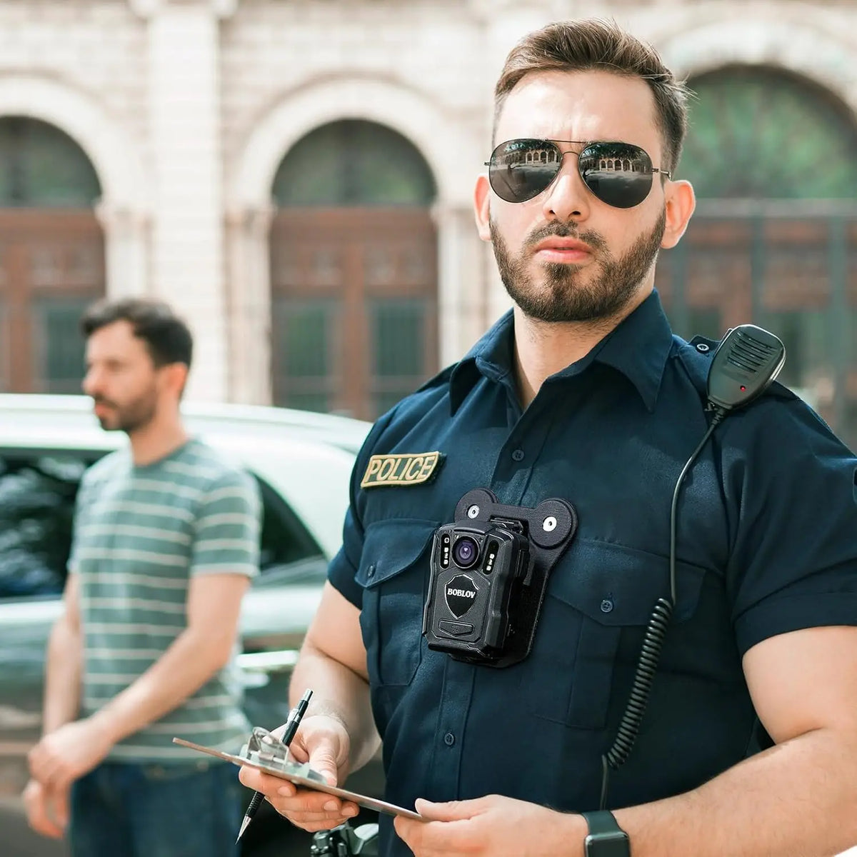 Clip magnétique pour caméra-piéton – Fixation sur vêtement