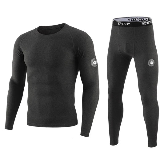 Sous-vêtement Thermique Homme – Long Johns Chaud Sport & Cyclisme | S à 3XL