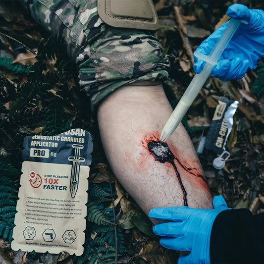 Granulés Hémostatiques au Chitosane RHINO RESCUE 6g Ma boutique