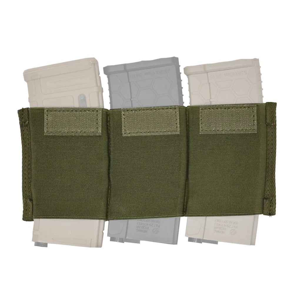 Tactifans 5.56 Triple porte chargeur pour Micro Fight MK3 MK4 Chest Rig BLACKBEARD OUTDOOR INDUSTRIES