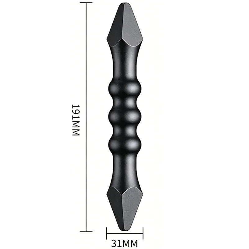 Kubotan Yawara en polymère 16,5 ou 19,1 cm