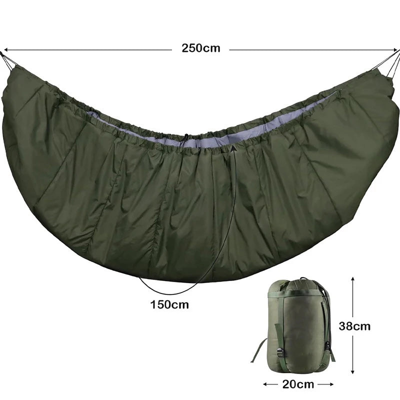 Sac de Couchage Coton Camping Hiver – Confort 5°C à 15°C, Portable | Randonnée, Bivouac, Voyage | 2 Coloris