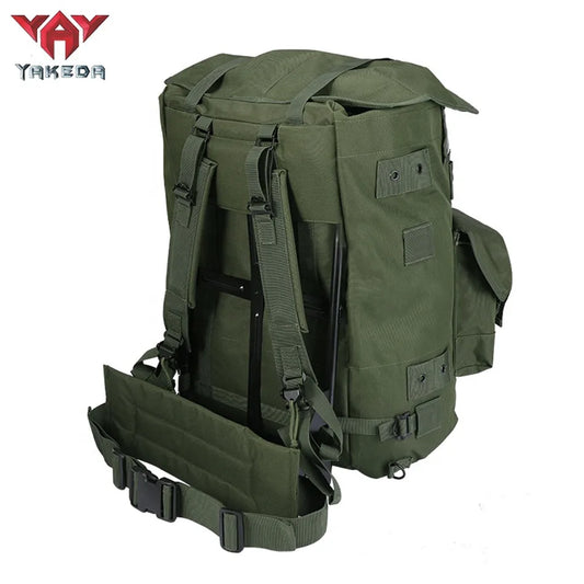 Sac à Dos Tactique YAKEDA 600D – Grande Capacité avec Cadre en Fer, Résistant et Polyvalent - BLACKBEARD OUTDOOR INDUSTRIES