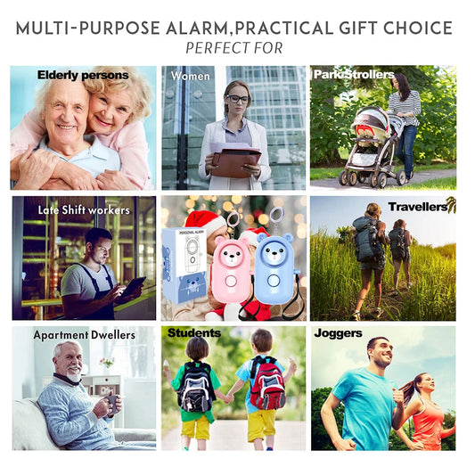 Alarme personnelle 130dB – Sécurité discrète et puissante BLACKBEARD OUTDOOR INDUSTRIES