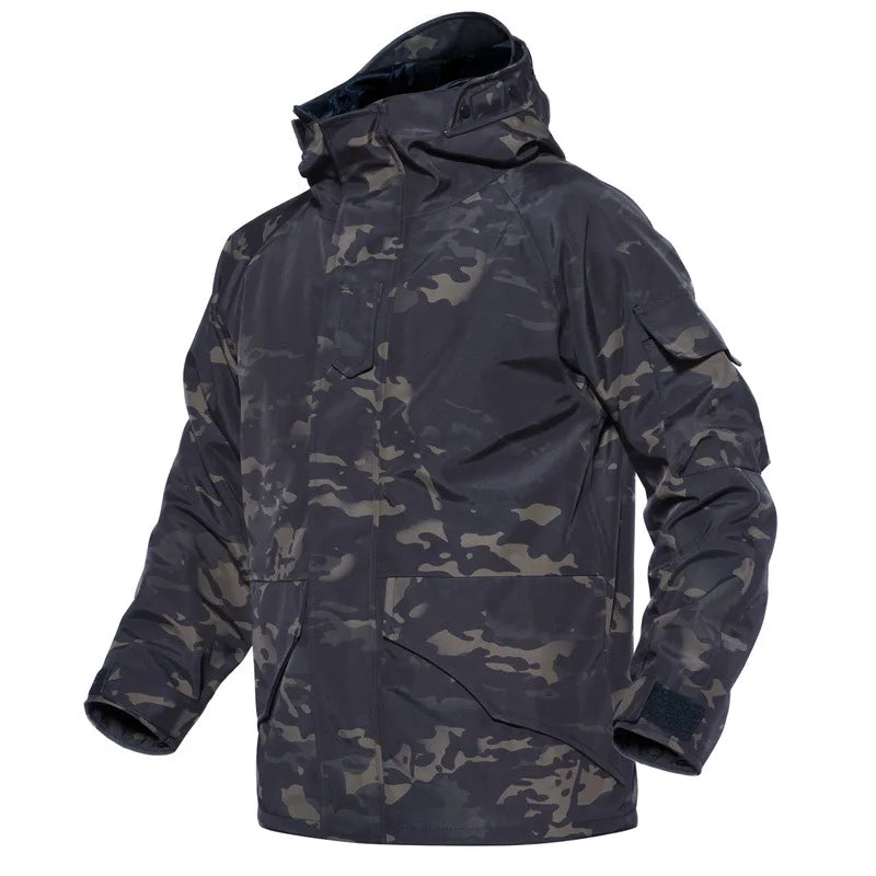 Veste tactique homme 3 en 1 imperméable avec polaire amovible