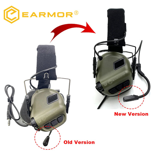 EARMOR M32 SE / MOD4 – Casque Électronique Tactique Anti-Bruit - BLACKBEARD OUTDOOR INDUSTRIES
