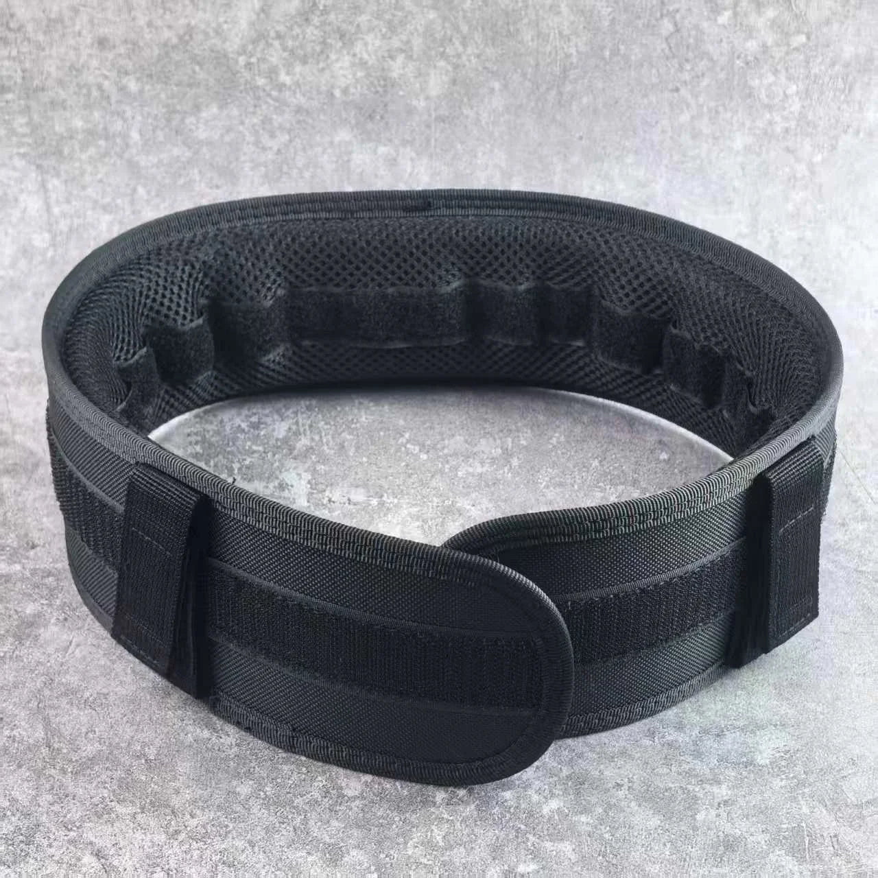 Ceinture Tactique 2-en-1 Nylon Velcro – Rigide Extérieure + Intérieure Respirante