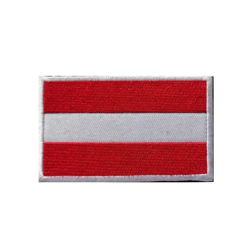 Patch Brodé Drapeau – international | Patch Militaire Tactique Velcro - BLACKBEARD OUTDOOR INDUSTRIES
