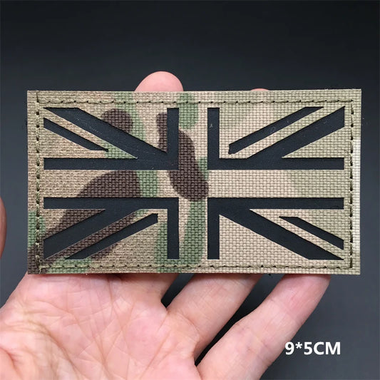 Patches Drapeaux Nationaux 3D Multicam – Réfléchissant IR, Découpe Laser, Hook & Loop | Tactique, Airsoft, DIY | 45+ Pays - BLACKBEARD OUTDOOR INDUSTRIES