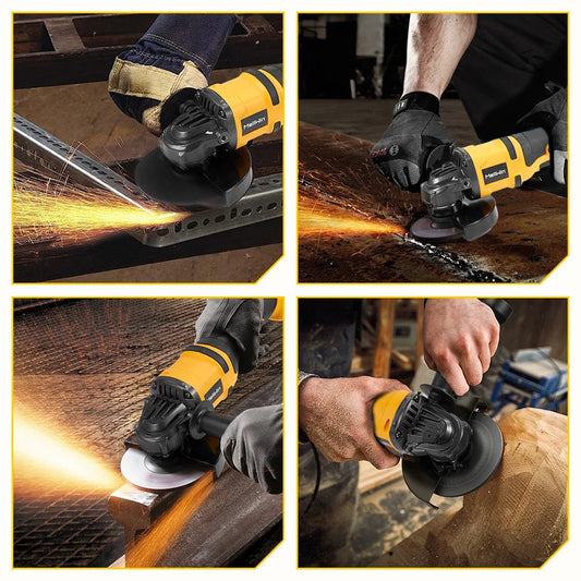 Meuleuse Angulaire Sans Fil MELLWIN 125mm M14 BLACKBEARD OUTDOOR INDUSTRIES