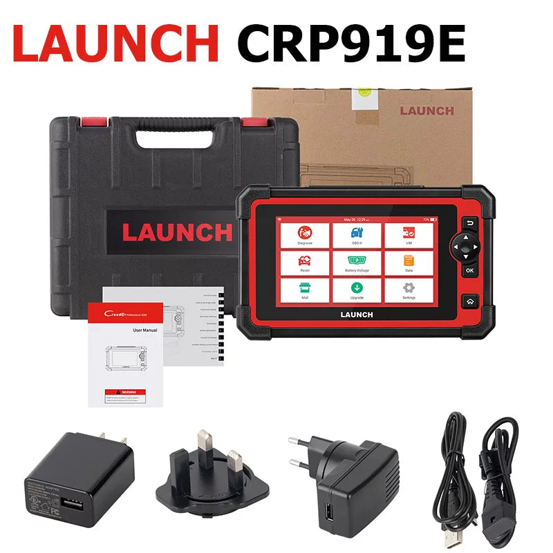 LAUNCH X431 CRP919E / CRP919E BT - Outil de Diagnostic Auto Professionnel - BLACKBEARD OUTDOOR INDUSTRIES