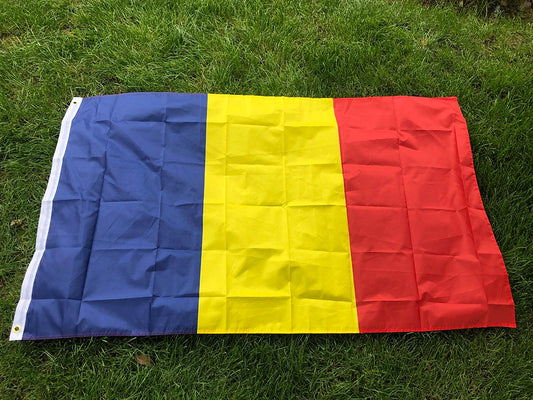 Drapeau de la Roumanie – 90x150 cm – Drapeau National Roumain en Polyester – Décoration Intérieure et Extérieure BLACKBEARD OUTDOOR INDUSTRIES