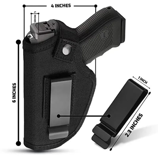 Holster Universel Droitier/Gaucher pour Pistolets – Port IWB / OWB - BLACKBEARD OUTDOOR INDUSTRIES