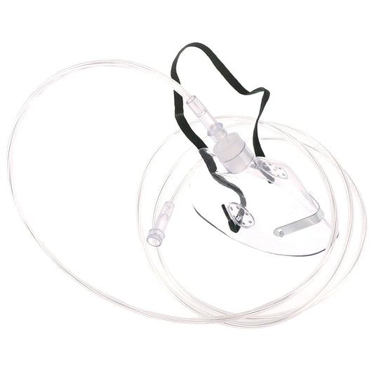 Masque à Oxygène Jetable Adulte avec Tube – Nébuliseur PVC Certifié CE