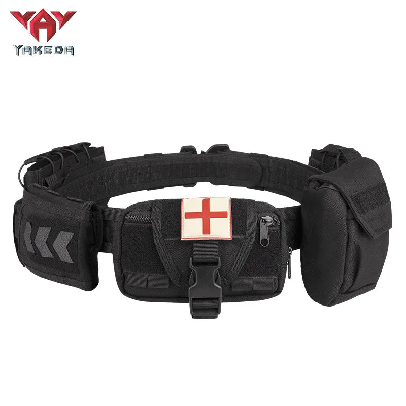 Ceinture Tactique YAKEDA Outdoor – Chasse, Forces de l'Ordre & Airsoft