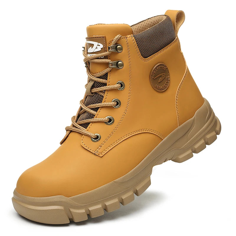 Chaussures de Sécurité Homme et Femme - Sneakers Anti-écrasement avec Embout Métallique, Bottes de Travail Indestructibles pour Construction - BLACKBEARD OUTDOOR INDUSTRIES