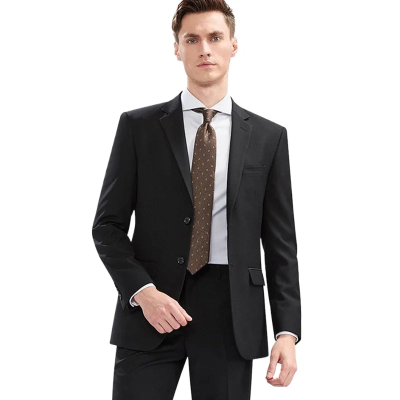 Costume Homme pour Agent de Sécurité - Veste et Pantalon, Confort et Coupe Ajustée