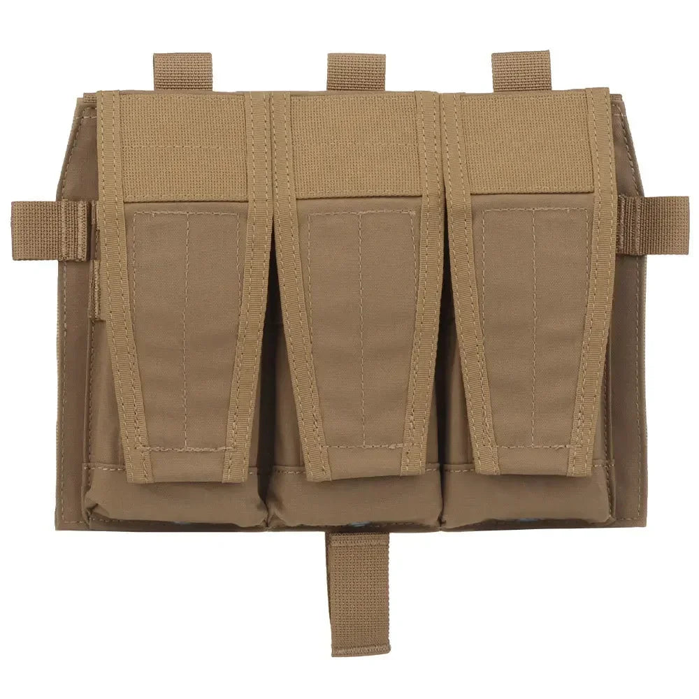 Organiseur MOLLE Multi-Mag Chest Rig Panel – Poche Rapide 3 Emplacements pour Chargeurs Ma boutique