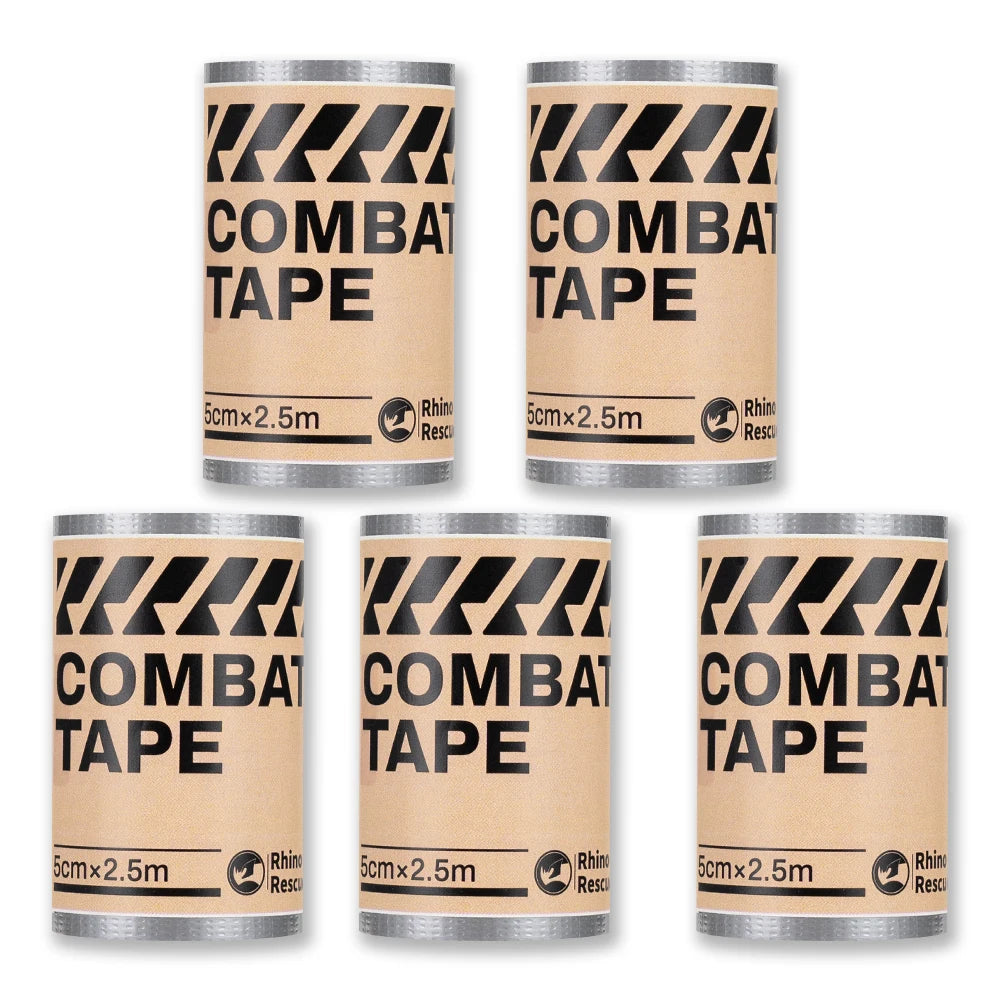 Ruban Adhésif Tactique RHINO RESCUE – Duct Tape Combat Trauma, Flexible & Waterproof
