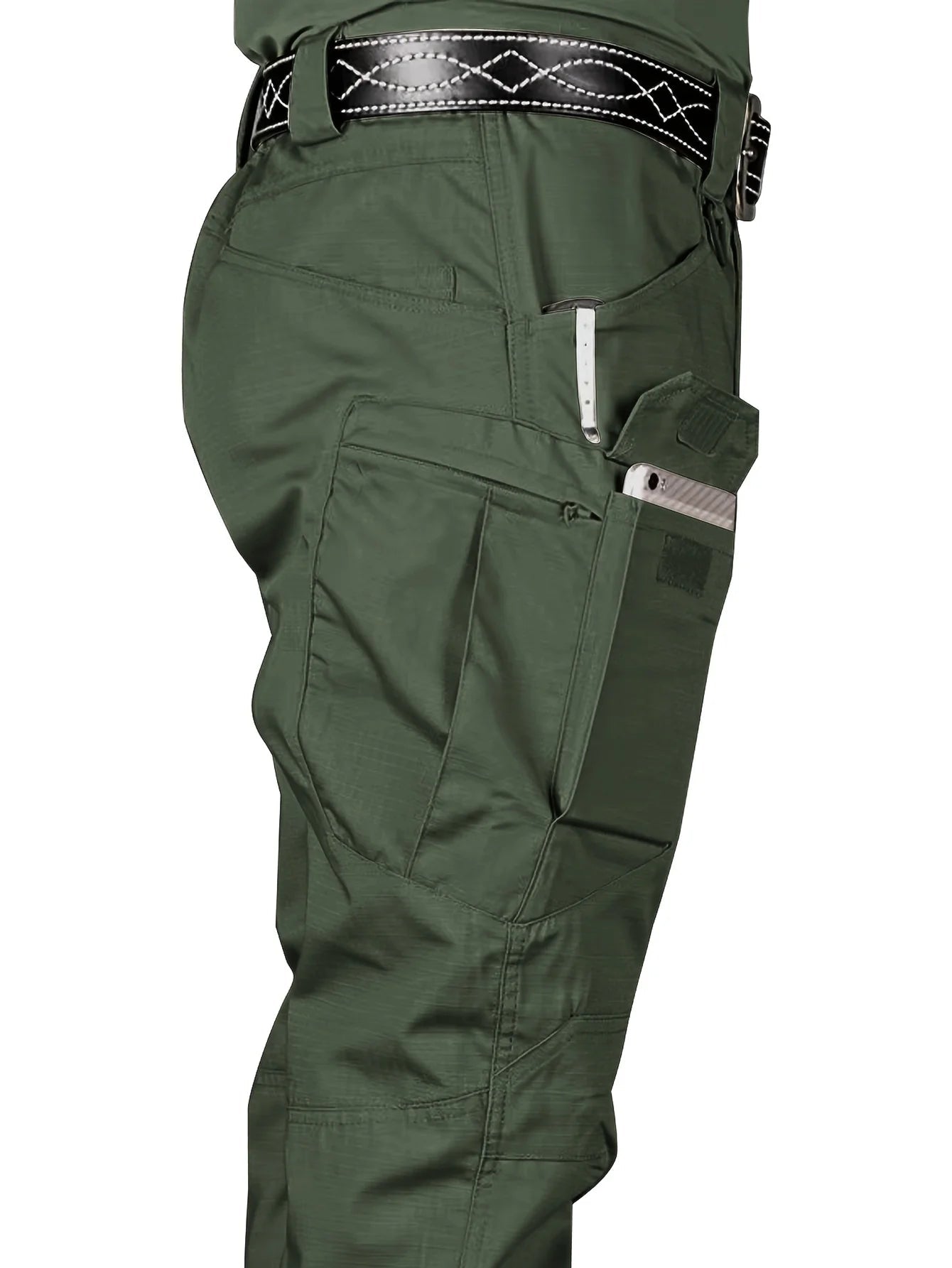 Pantalon Tactique Outdoor Homme Multi-Fonctionnel - Pantalon Cargo avec Poches, Résistant à l'Eau et à l'Usure, Idéal pour Randonnée et Activités Extérieures BLACKBEARD OUTDOOR INDUSTRIES