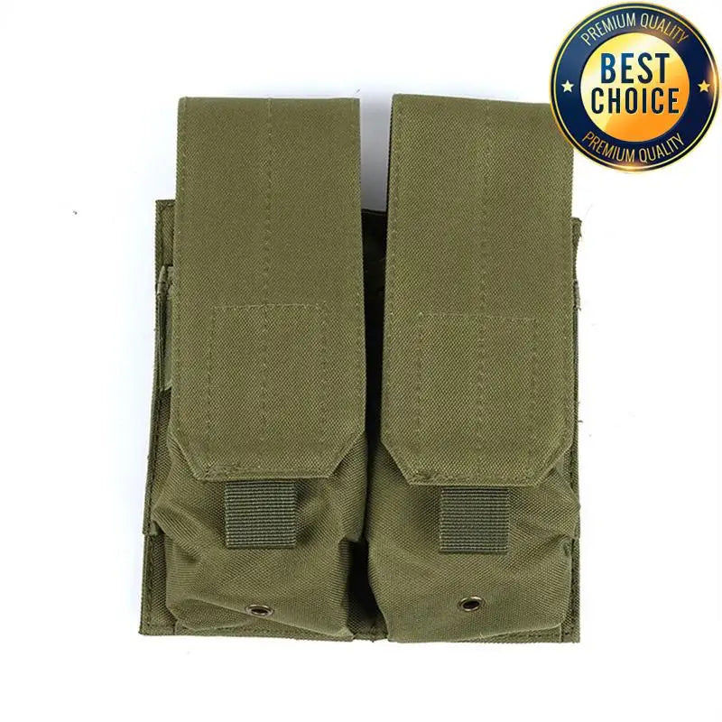 Tactical MOLLE 5.56mm Magazine Pouch – Double/Triple Mag Pouch pour M4, AR15, CS Rifle, Paintball & Chasse - BLACKBEARD OUTDOOR INDUSTRIES