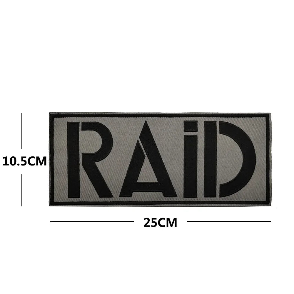 Patches Brodés Forces Spéciales Françaises – BRI · RAID · PP – Hook & Loop Tactique