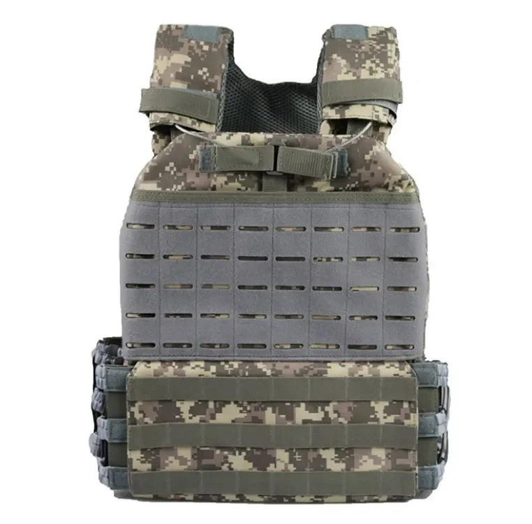Porte plaque tactique leger MOLLE ajustable outdoor airsoft - BLACKBEARD OUTDOOR INDUSTRIES