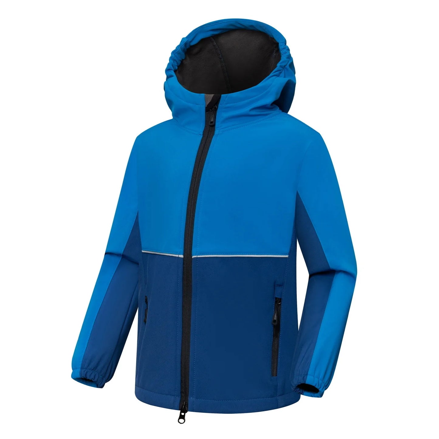 Veste Softshell Enfant Coupe-Vent Imperméable – Randonnée Outdoor Garçon Fille