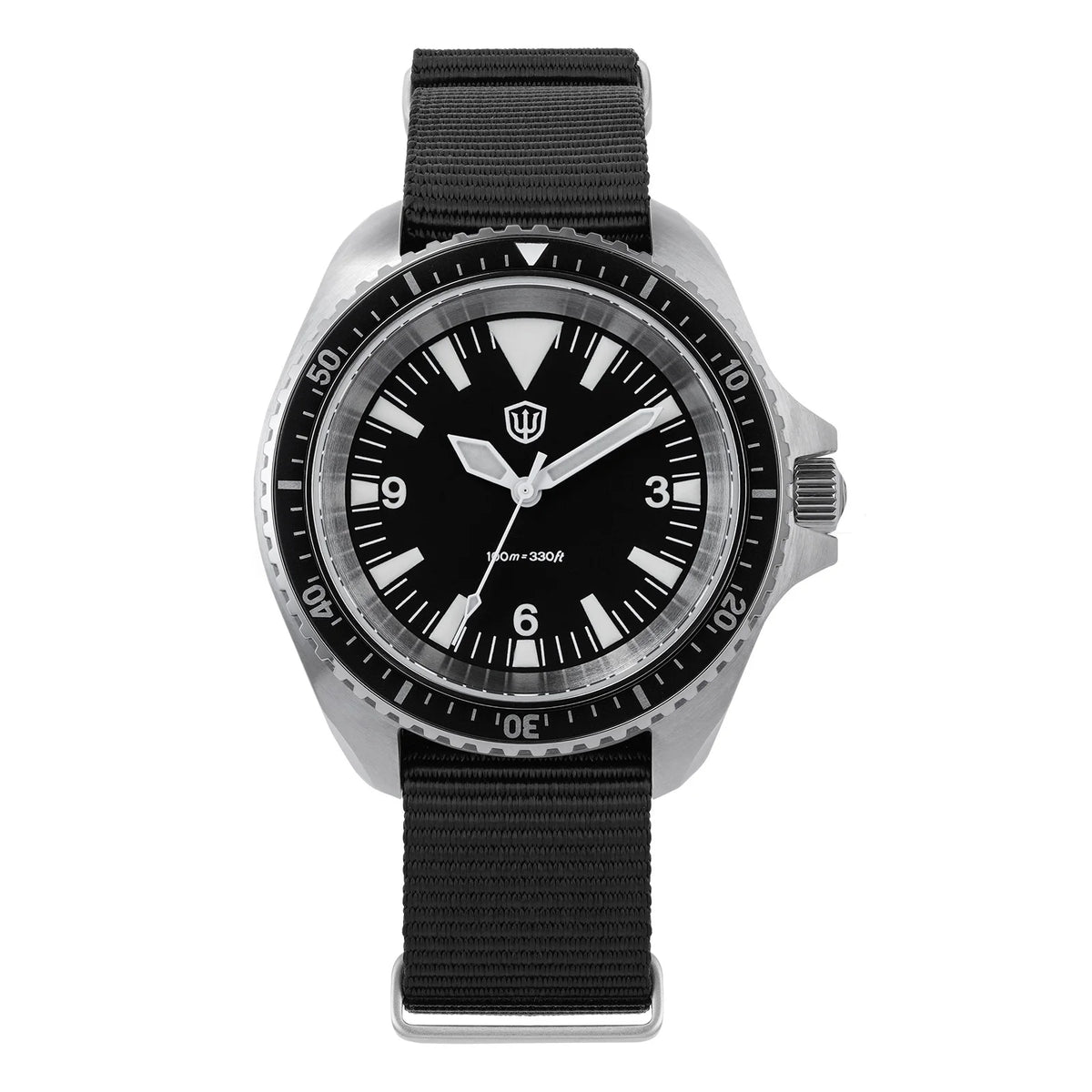 Montre militaire WD1980 avec verre saphir 39 mm